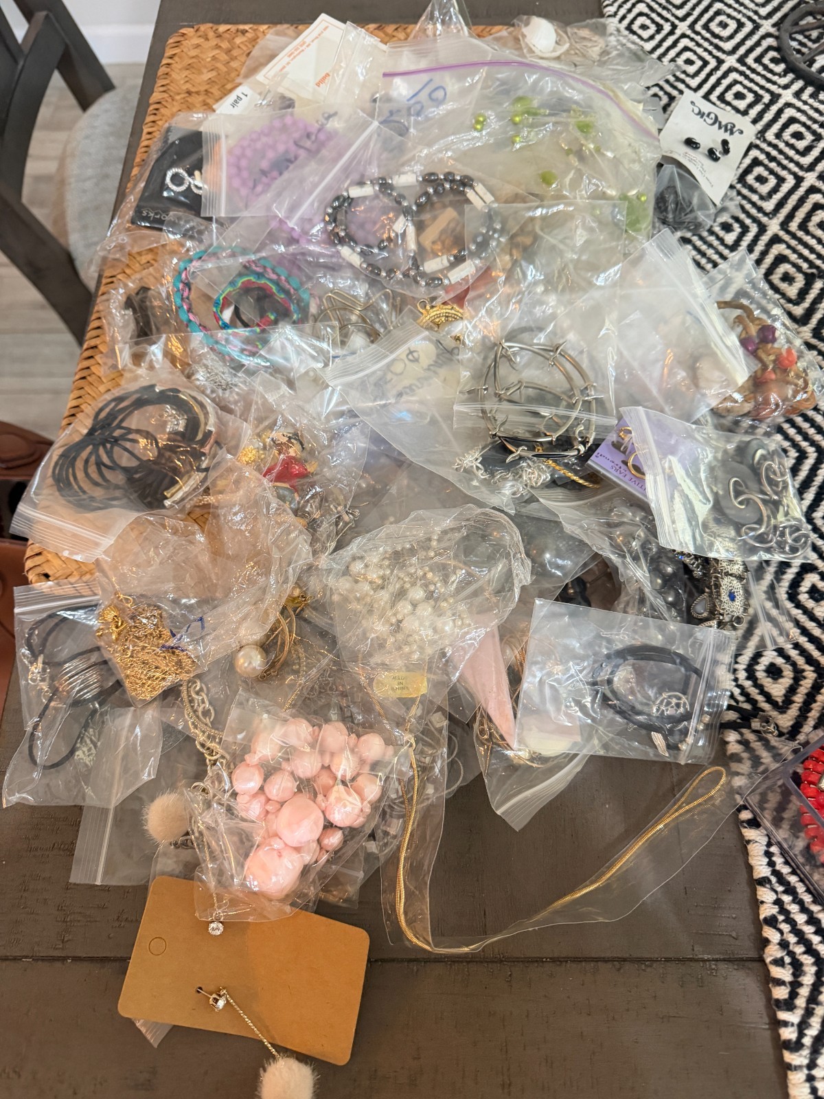 Unsearched Vintage To Modern Craft and Wearable Jewelry Mixed Lot 3 Lbs