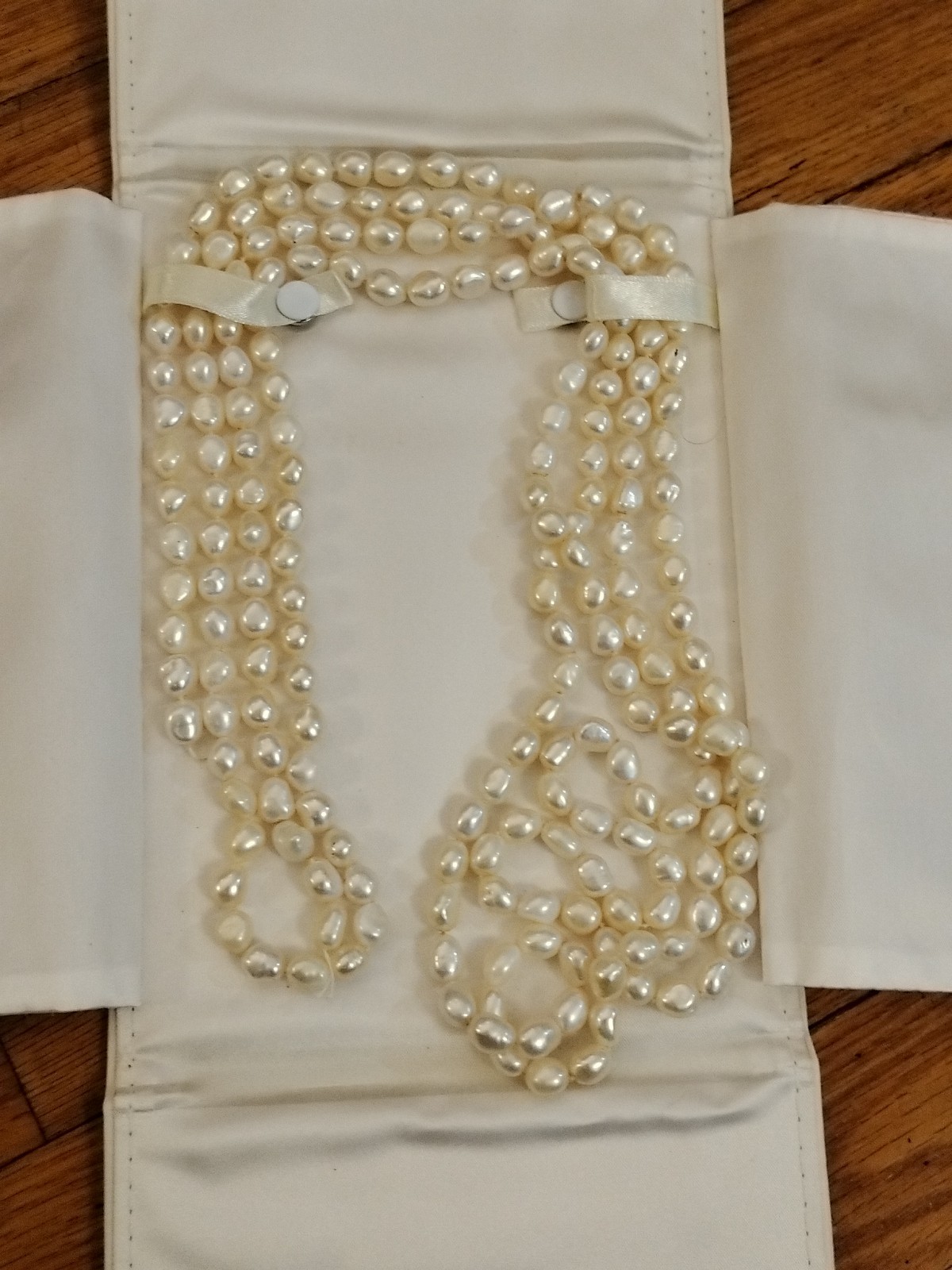 Baroque Freshwater Cultured Pearls 86 Inches Vintage