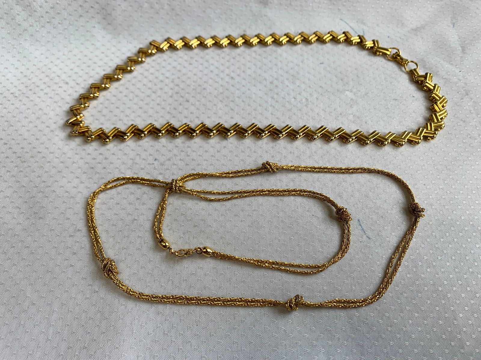 Vtg Costume Jewelry Lot Enamel Tiger’s Eye Faux Amber / Onyx / Gemstones