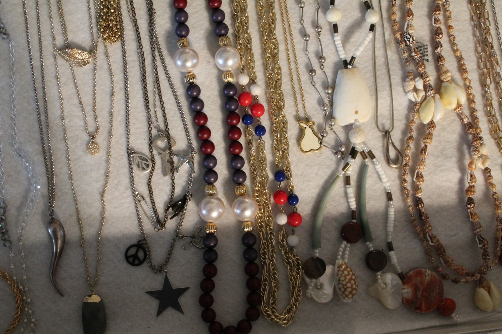 Vintage Necklace Lot Emmons Joan Rivers Morano Loft Hong Kong Japan Most Signed
