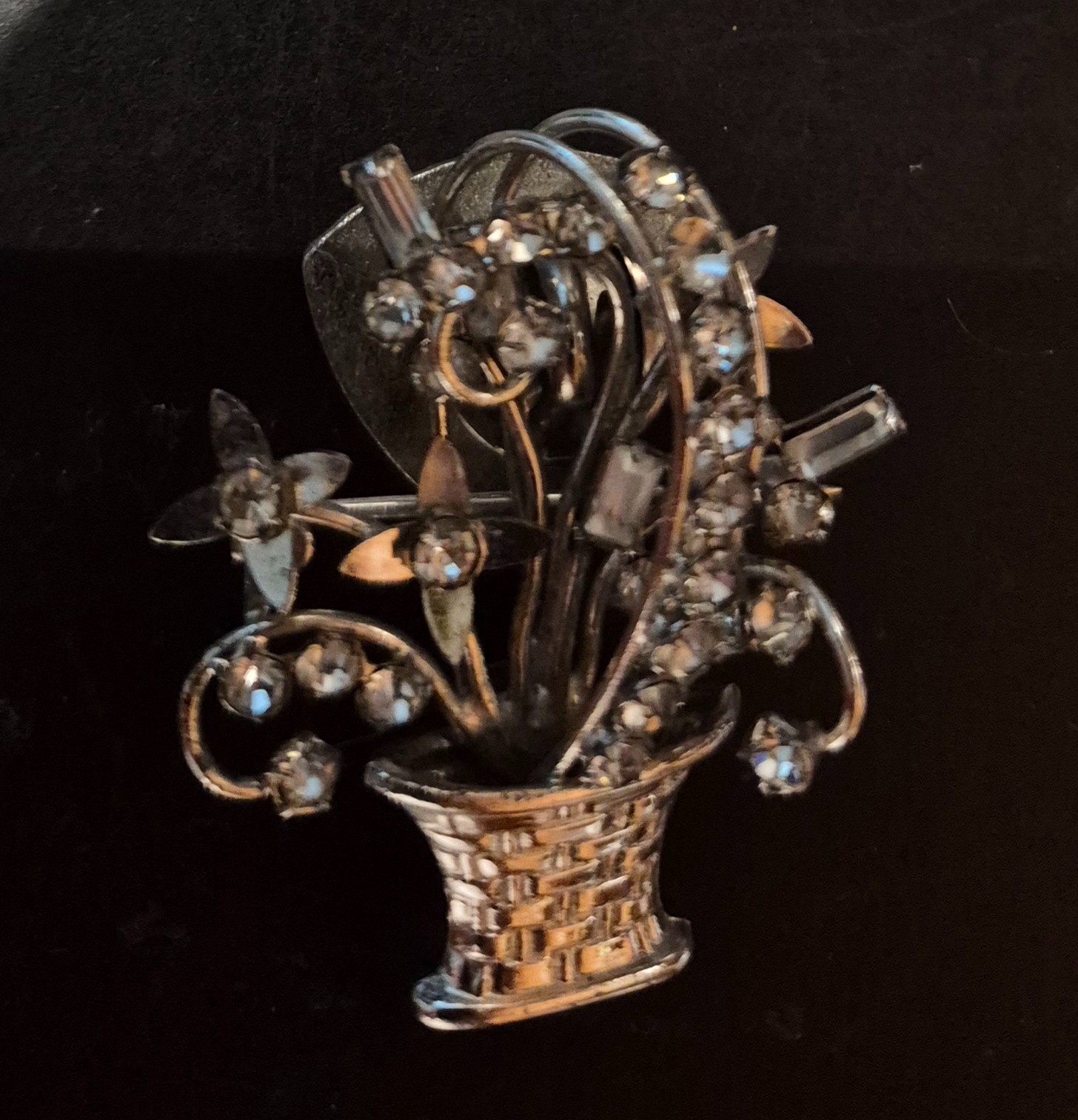 Carl Art sterling Silver Vintage Brooch