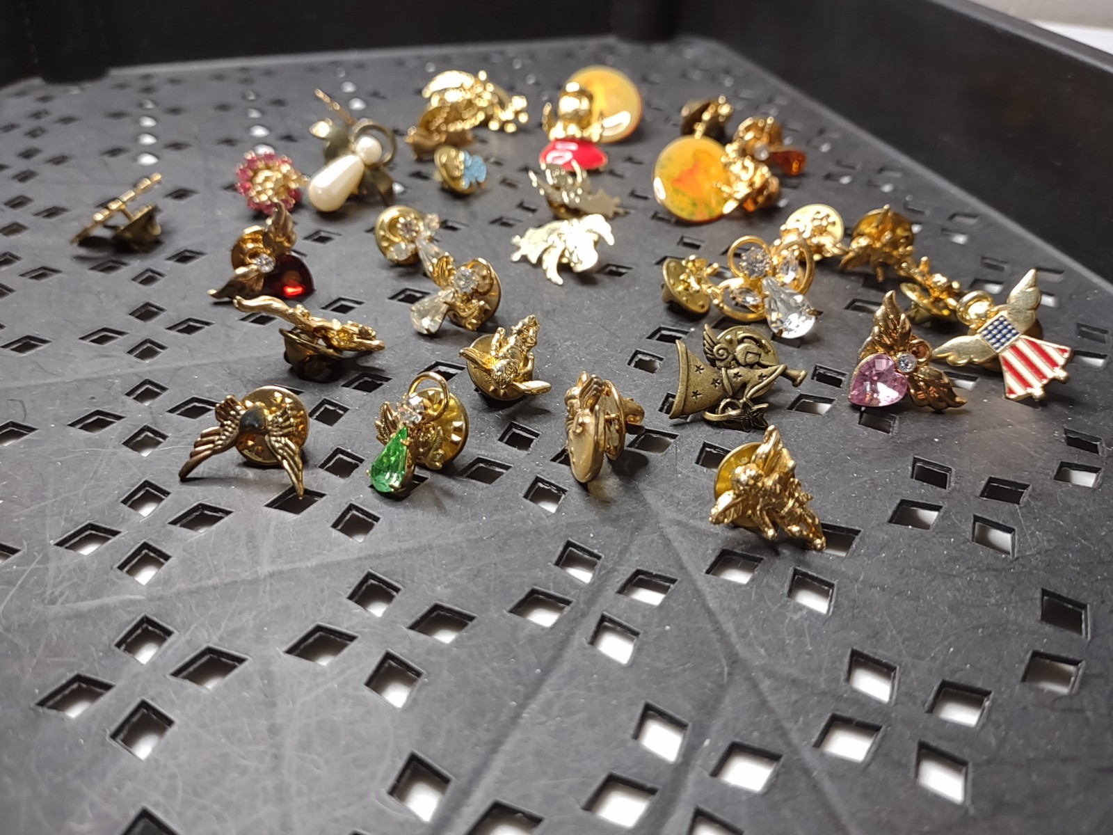 Lot Of Angel / Cherub Themed Pins Angel Pin Lot FTPAG