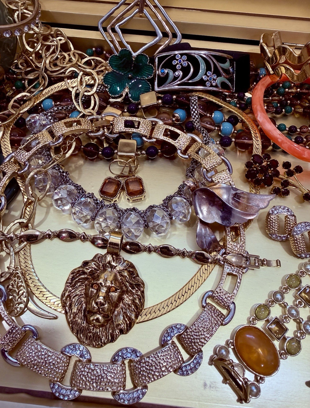 Vintage Estate Costume Jewelry Lot! AVON, MONET and more!