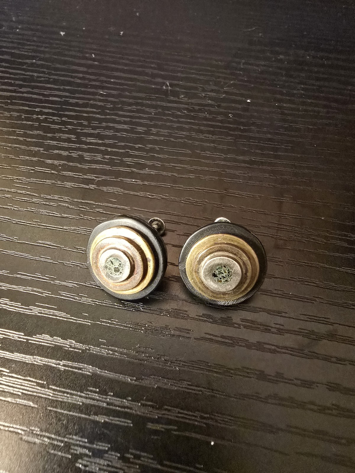 Women’s Vintage Screwback Earrings .925 Unknown Designer Signed