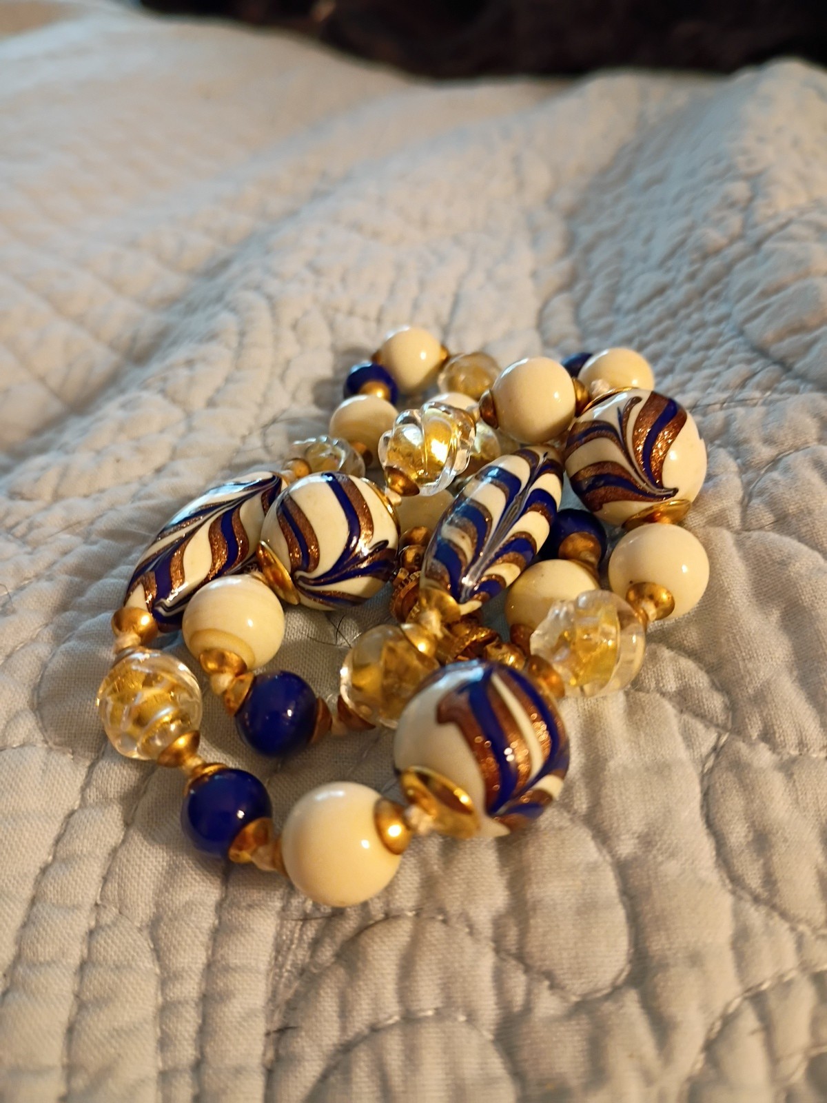 Murano Art Glass Beaded Necklace