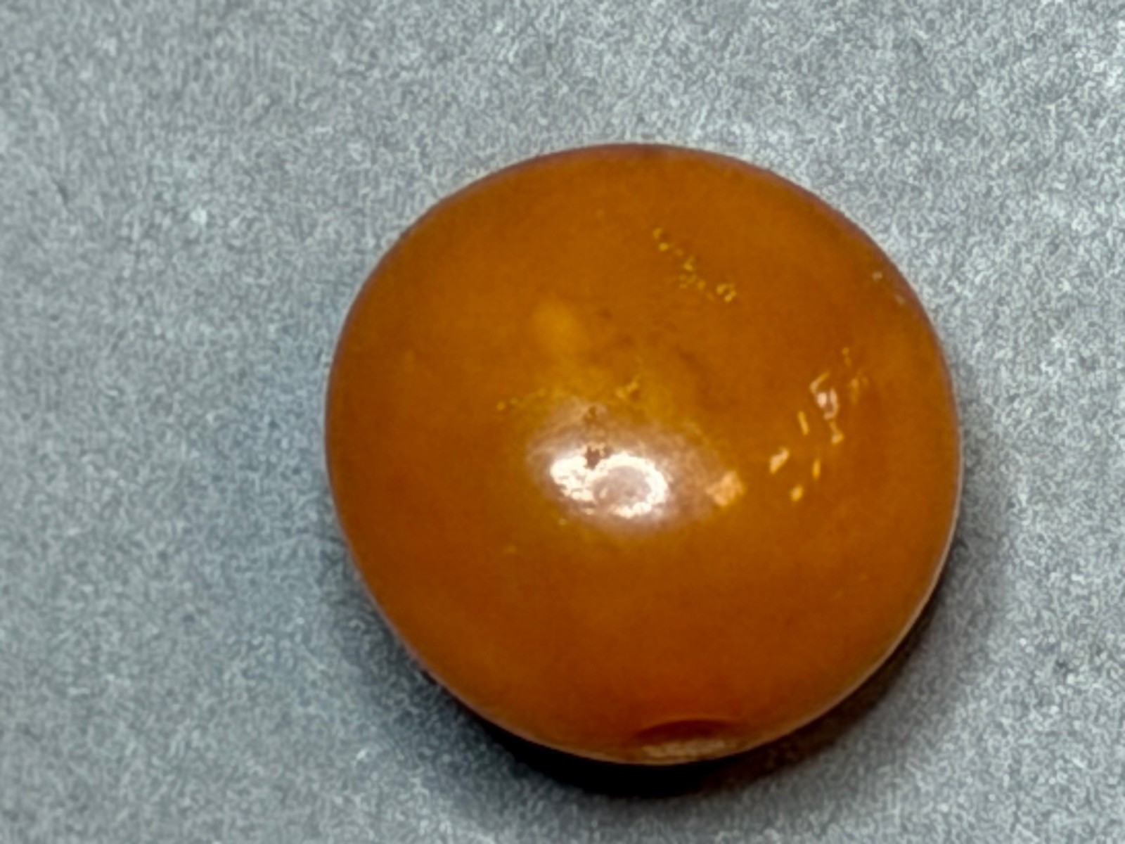 NATURAL OLD ANTIQUE YELLOW BUTTERSCOTCH BALTIC AMBER BEAD HONEY