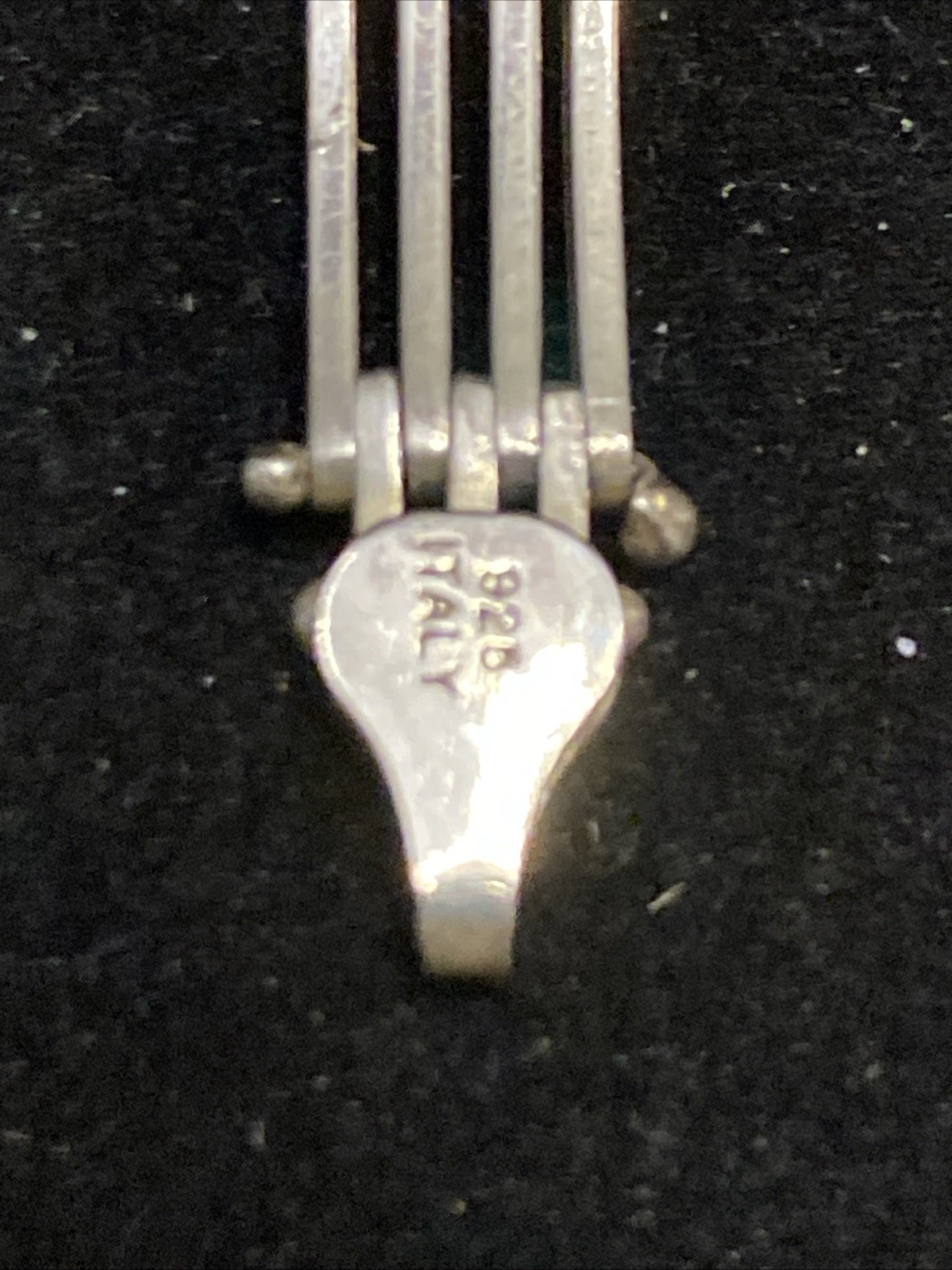 Vintage .925 Sterling Silver Bar Link Bracelet Unisex 7.5” 14.53g