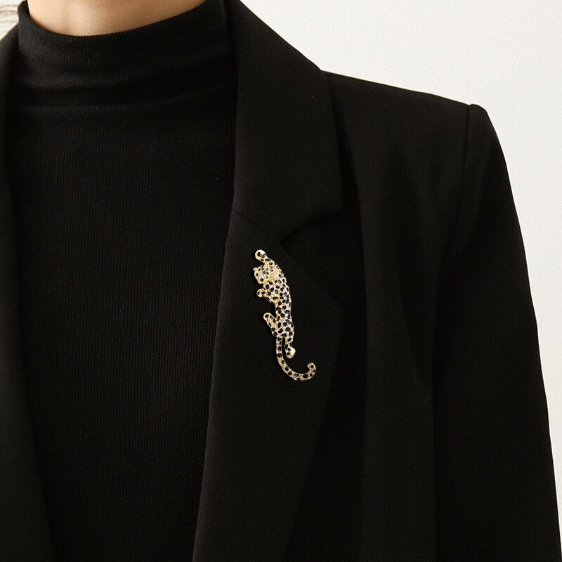 Fashion Leopard Brooch Accessories Corsage Unisex Brooch Brooch Jewelry Pin