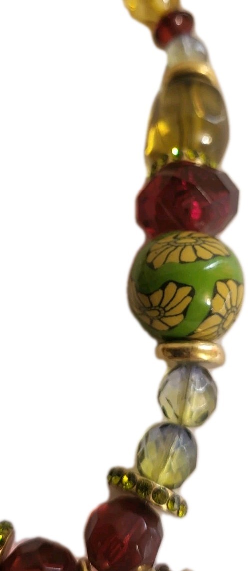 PILGRIM DANISH DESIGN Beaded Necklace Colorful