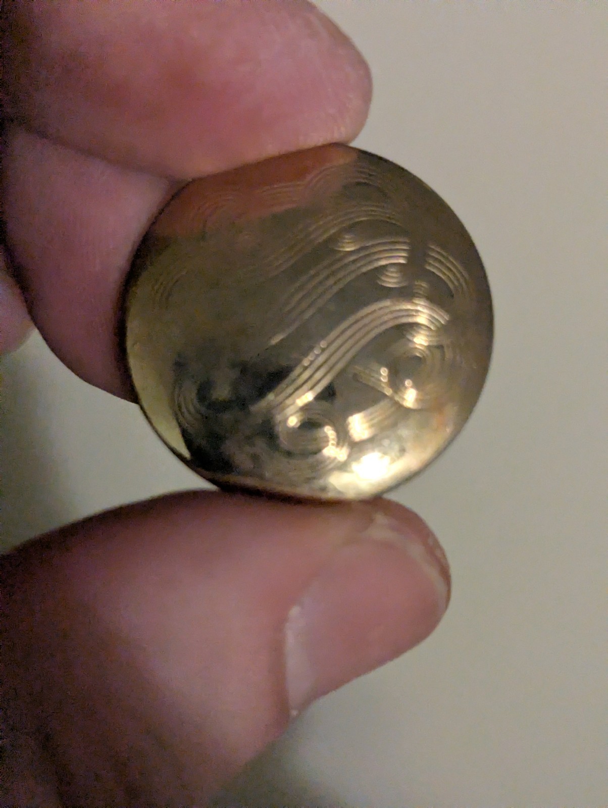 Bronze Colored Pin