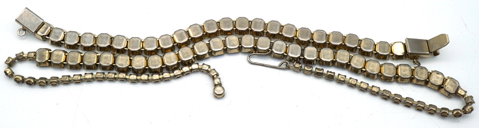 Aurora Borealis Crystal Bead Necklace and Bracelet Set
