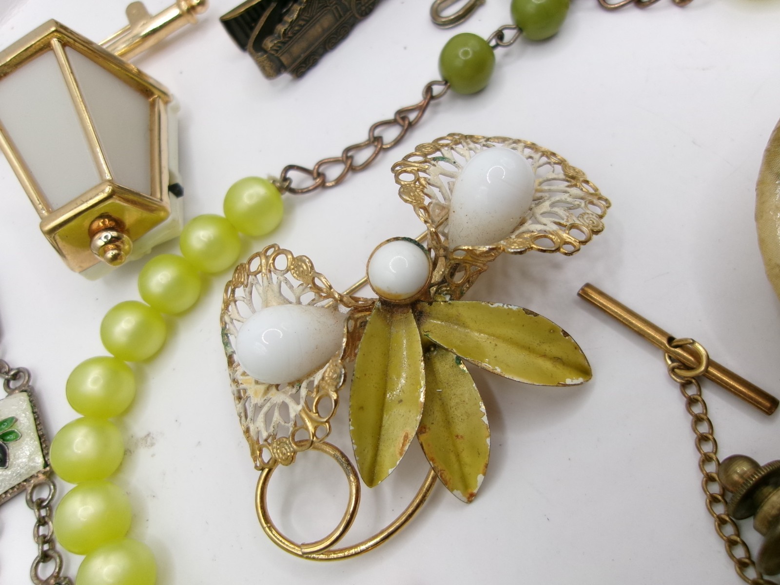 Mixed Collection Lot Victorian Antique & Older Vintage Repair Salvage Jewelry