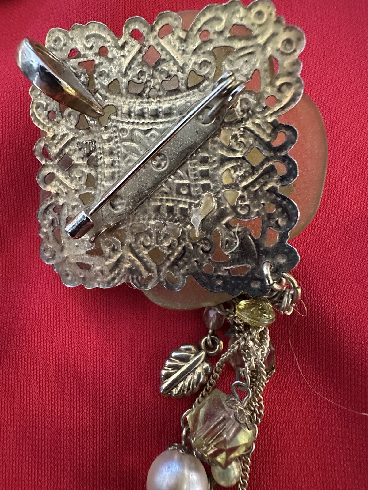 Vintage mixed Lot 10pc Brooch Pin Pendant, Maximal Art, ParkLane.