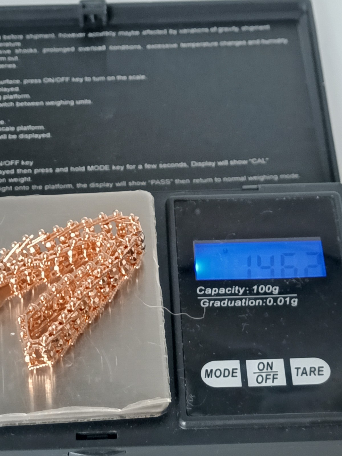 Vintage 1990-s Rolled Gold Bracelet- Hallmarked 585 RG!!
