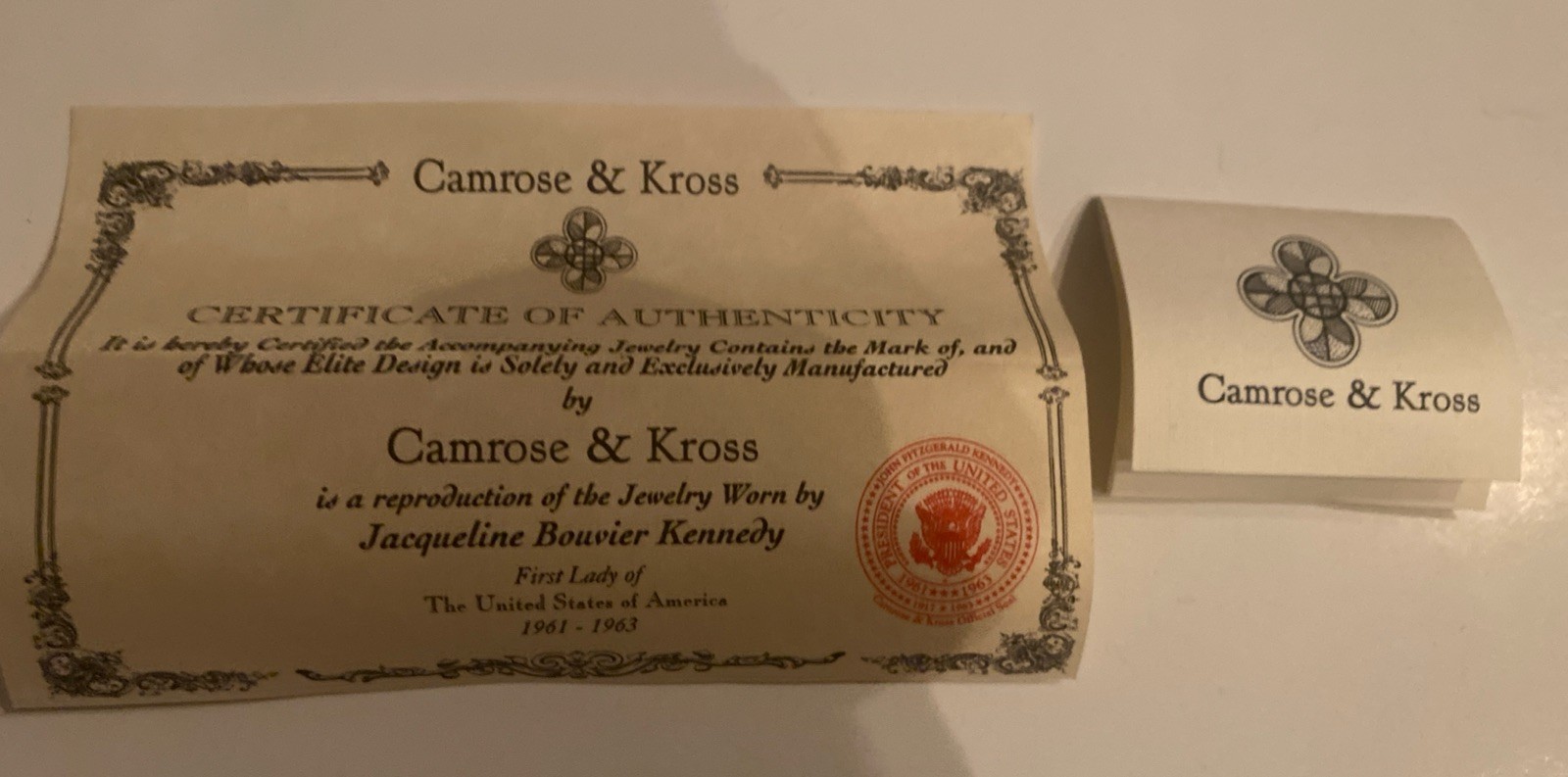 Camrose & Kross Jackie Kennedy Emerald And Crystal Thick Gold Bracelet JBK