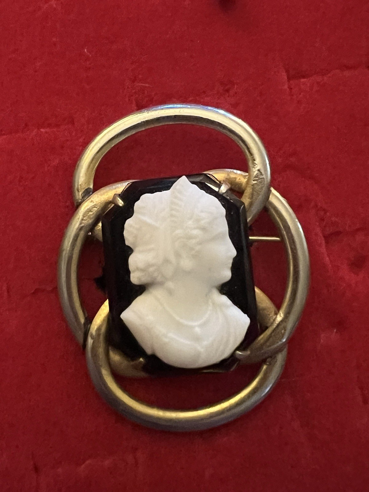Vintage Cameo Brooch Collection