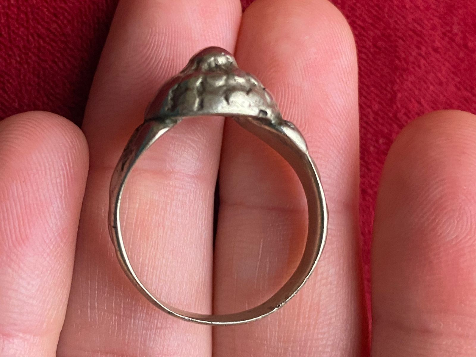 RARE Ancient Byzantine Silver Handmade Ring 189