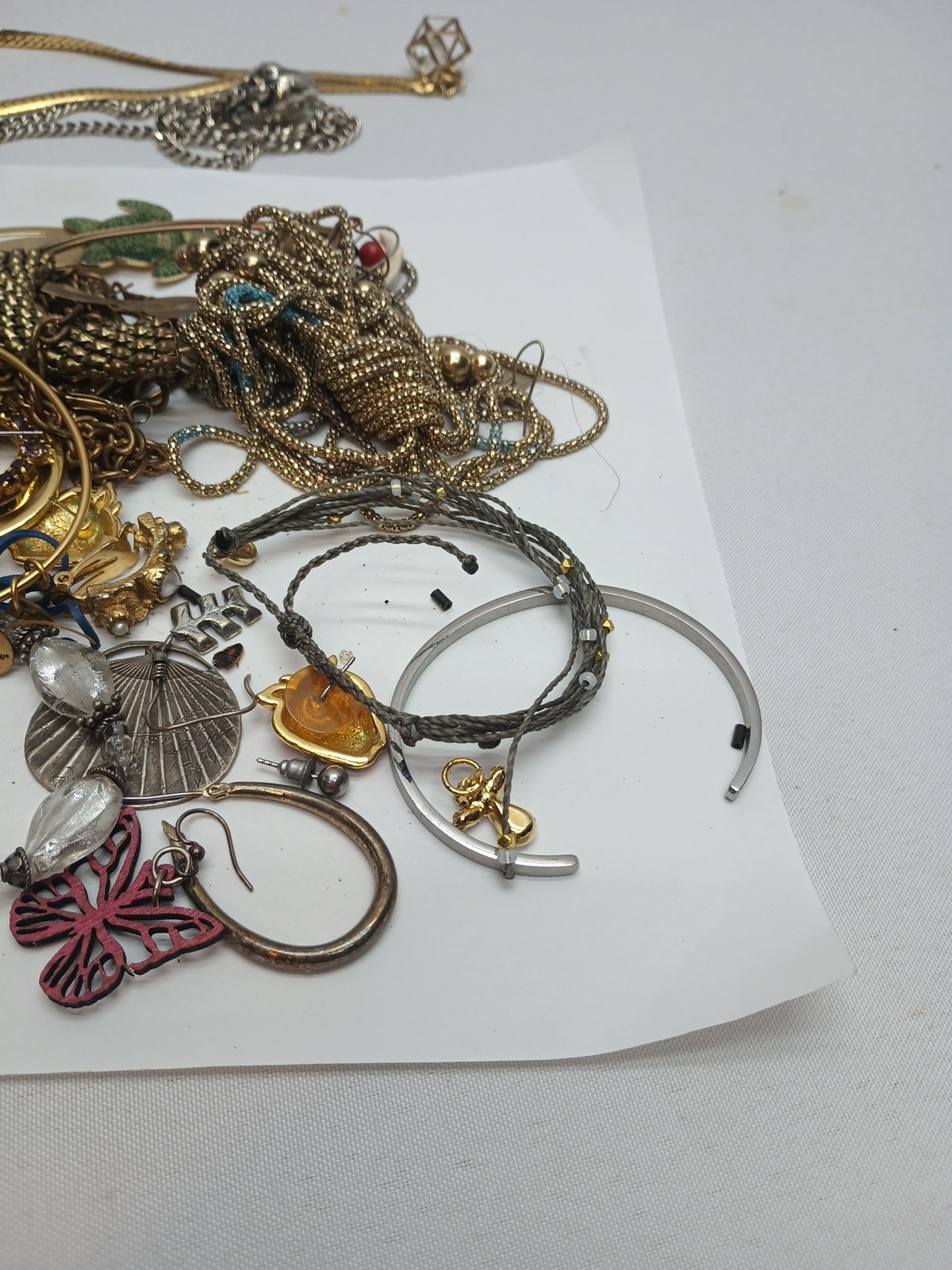 1 Lb REDESIGN/CRAFT FASHION/COSTUME JEWELRY LOT