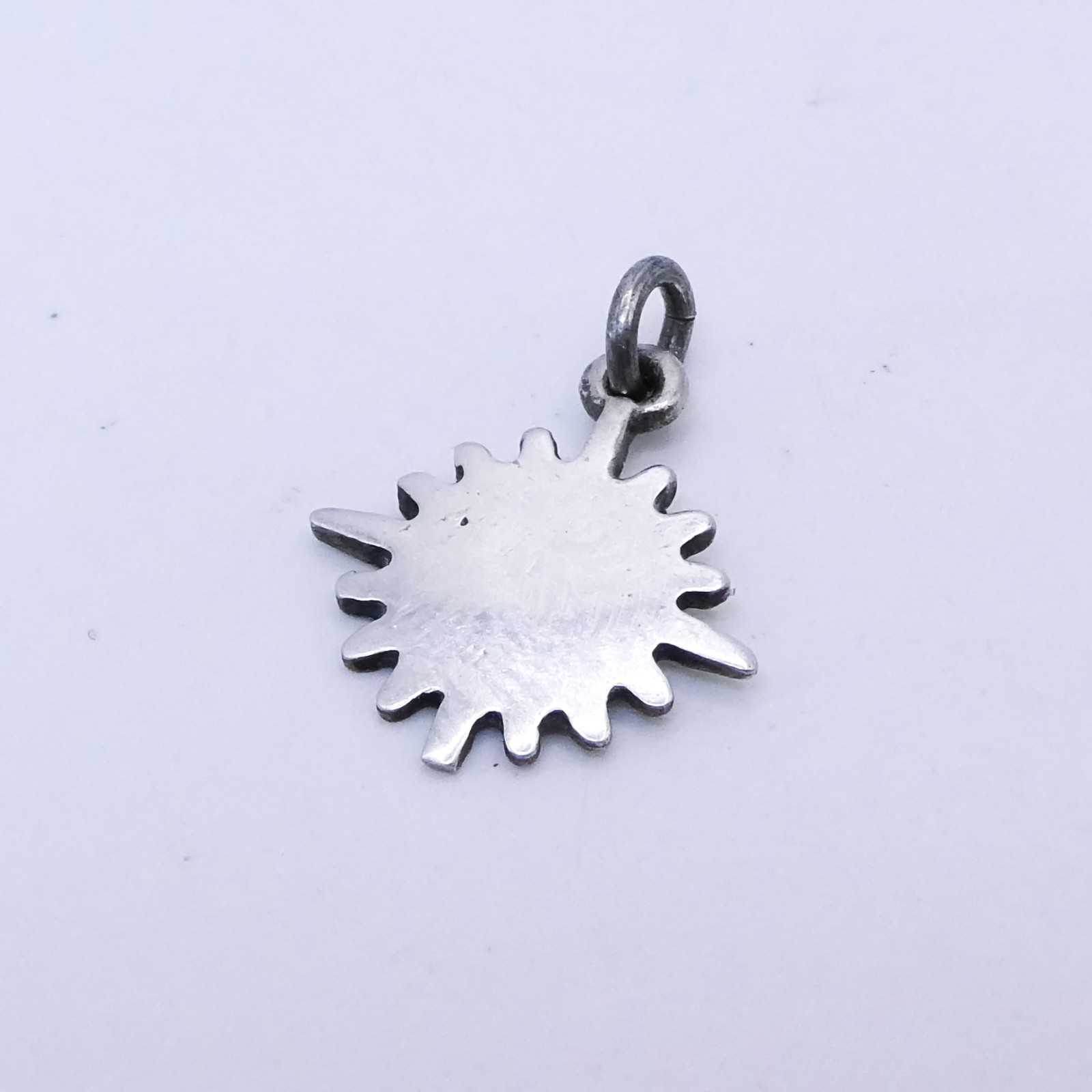 Sterling Silver 925 Blank Engravable Bracelet Charm .7″