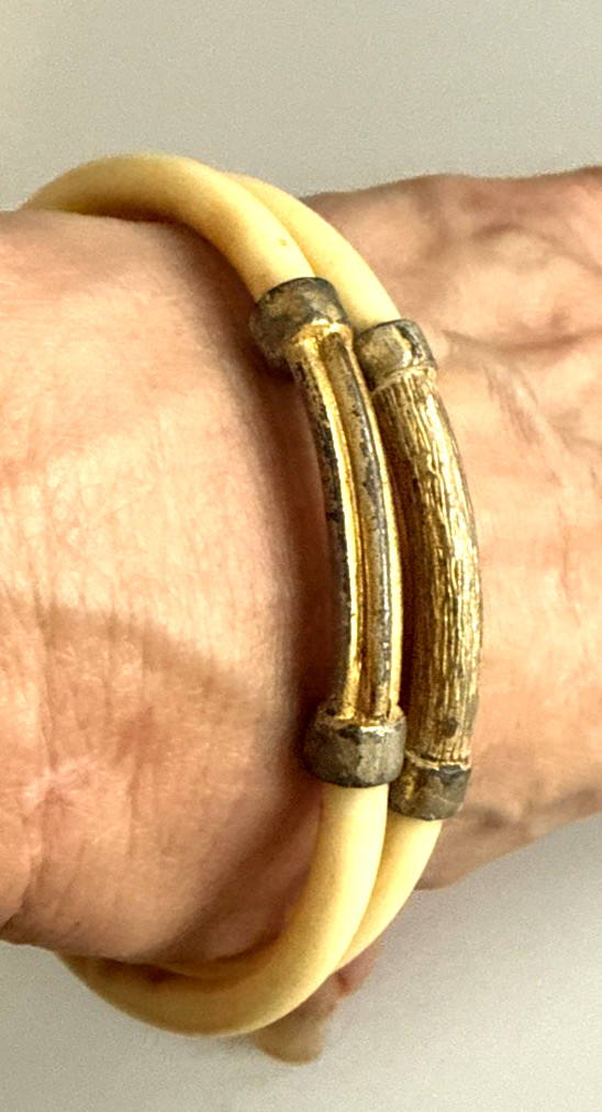 Vintage Celluloid W/GOLD TONE METAL, SOME TARNISHING SEE PICS SET 2