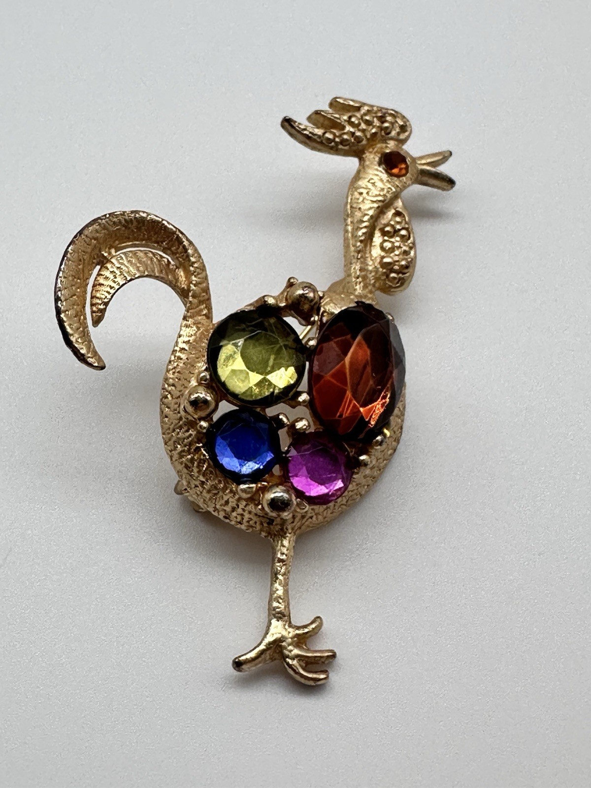 Vintage Townley Rooster Brooch