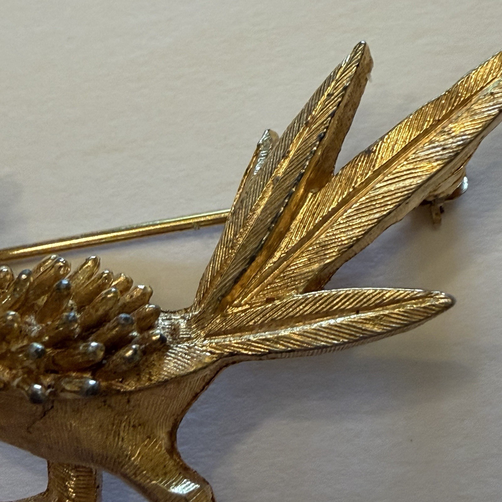 RARE Vintage 1960s Marcel Boucher Roadrunner Brooch Pin – Signed & Numbered