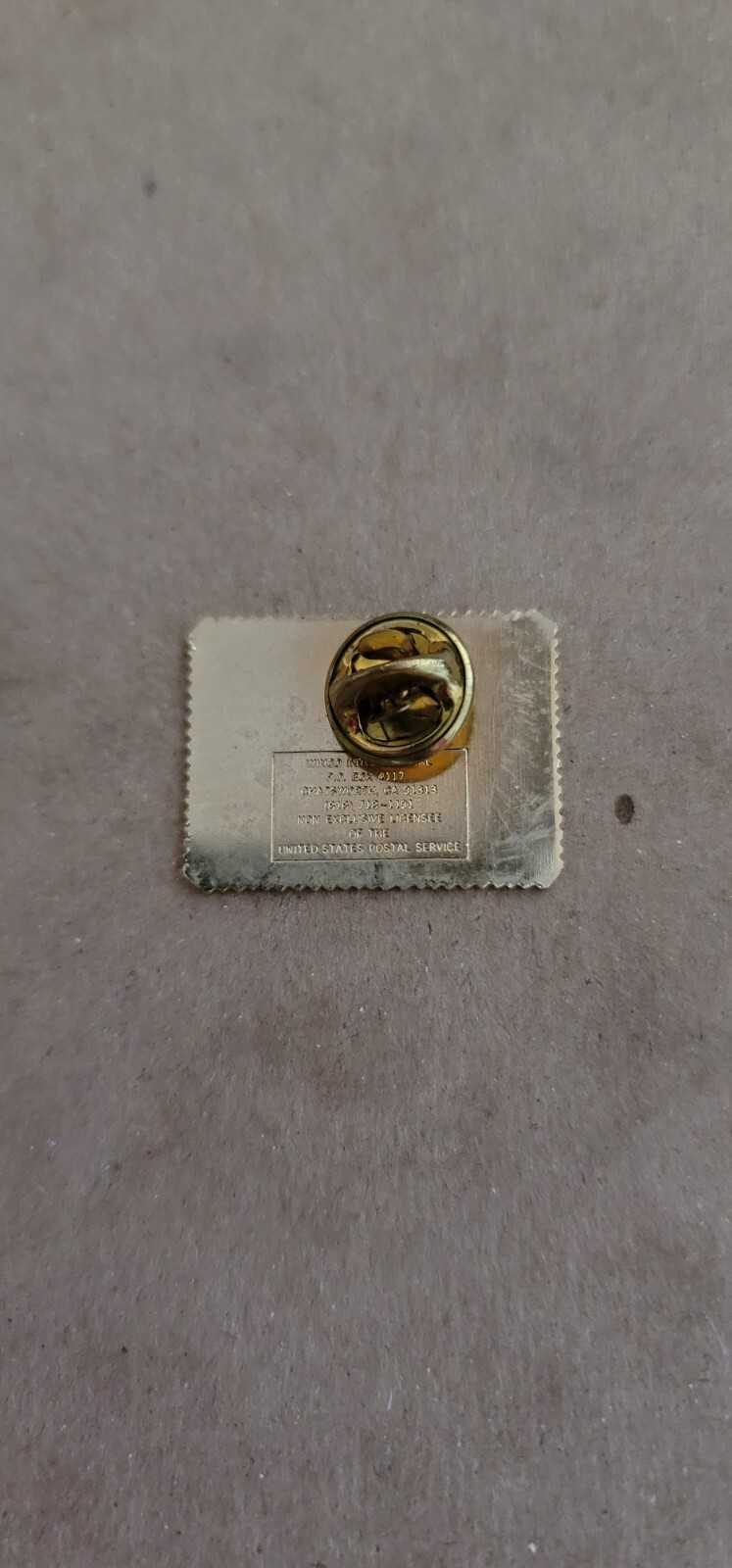 U.S. Postal Love Birds Metal Stamp Vintage Pin (JP119