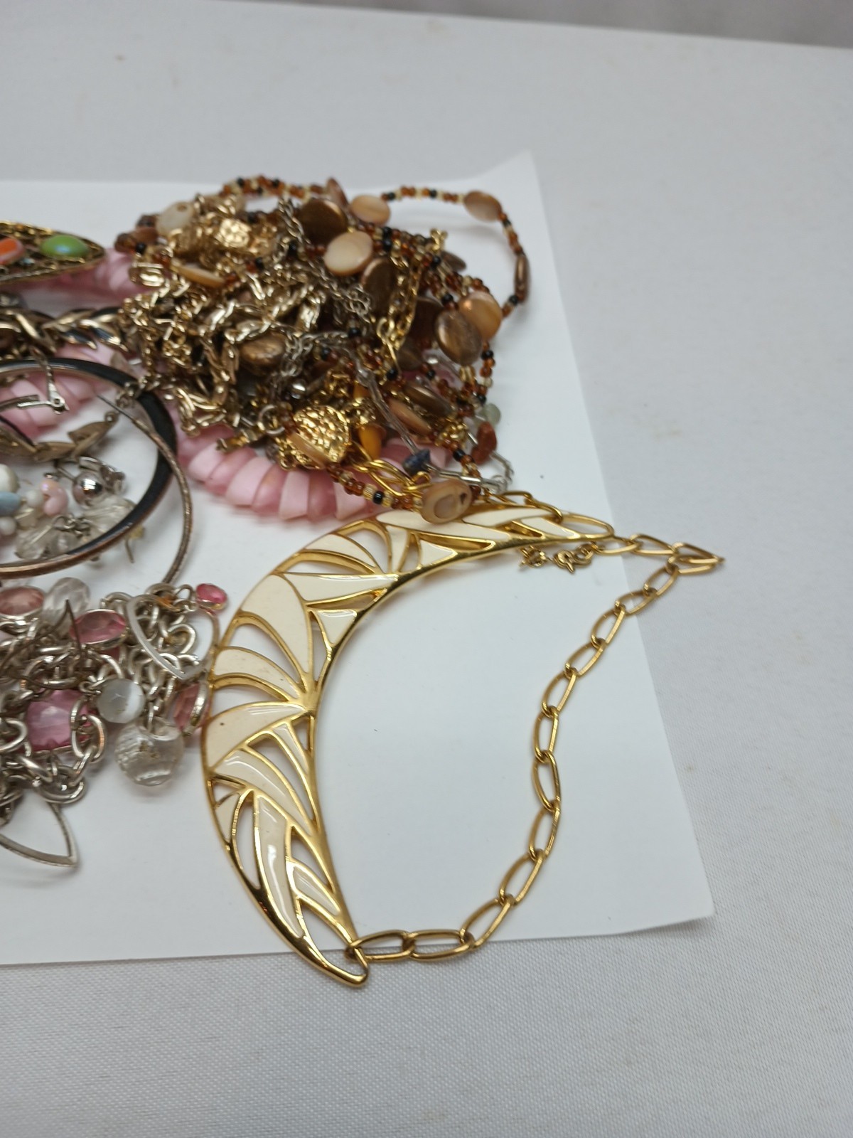 1 Lb REDESIGN/CRAFT FASHION/COSTUME JEWELRY LOT