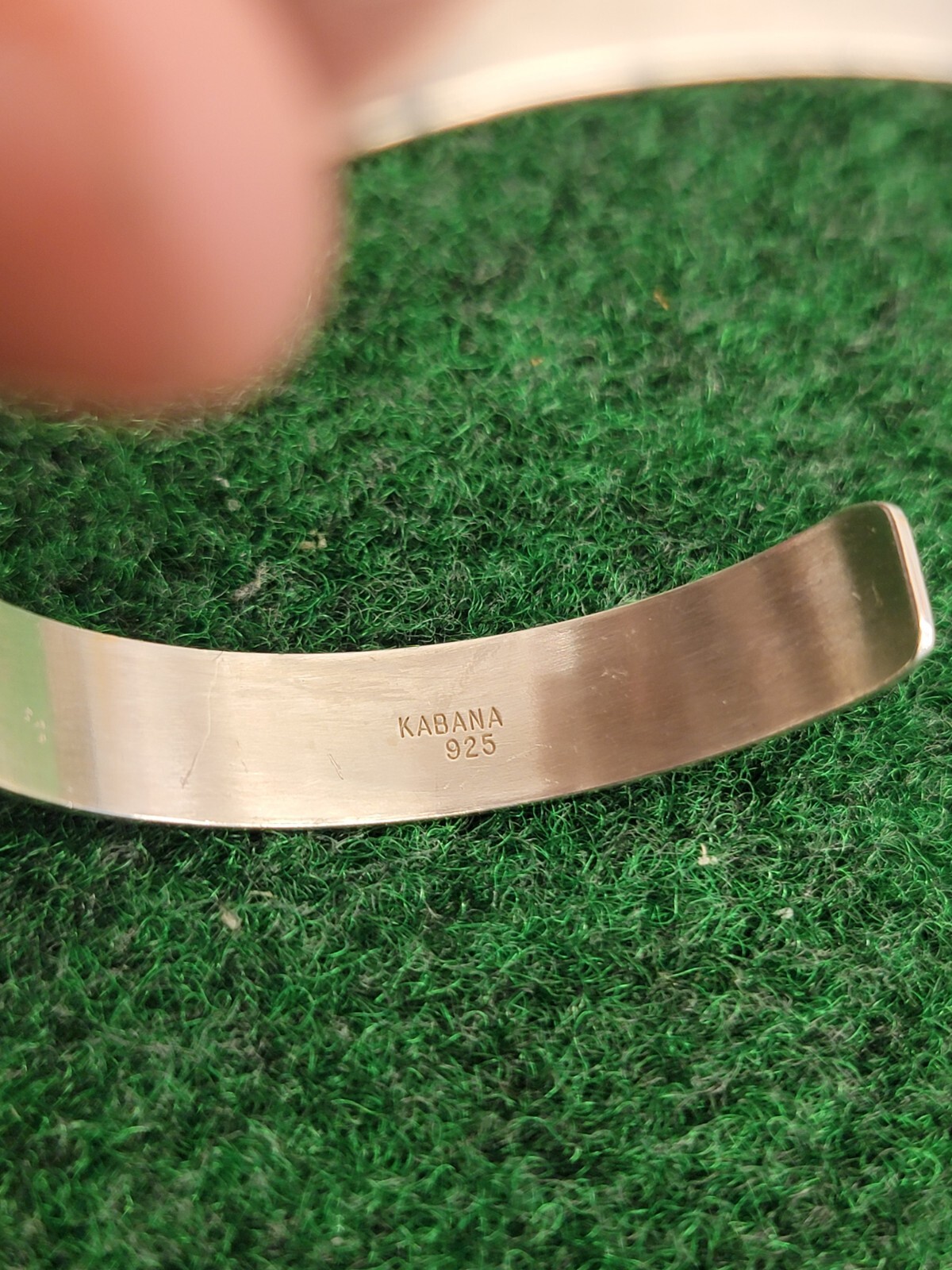 CMDR Patrick S Dunn Pentagon – US NAVY Bracelet 925. Kabana Vintage