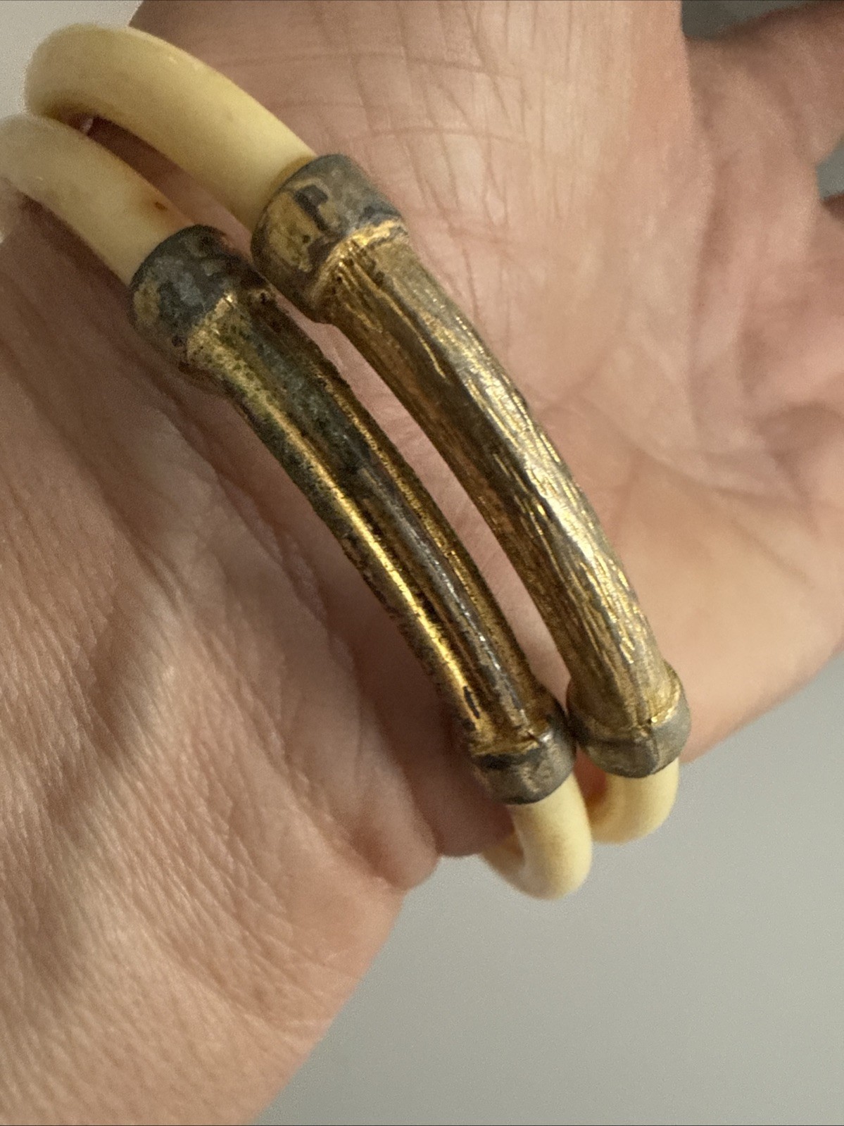 Vintage Celluloid W/GOLD TONE METAL, SOME TARNISHING SEE PICS SET 2