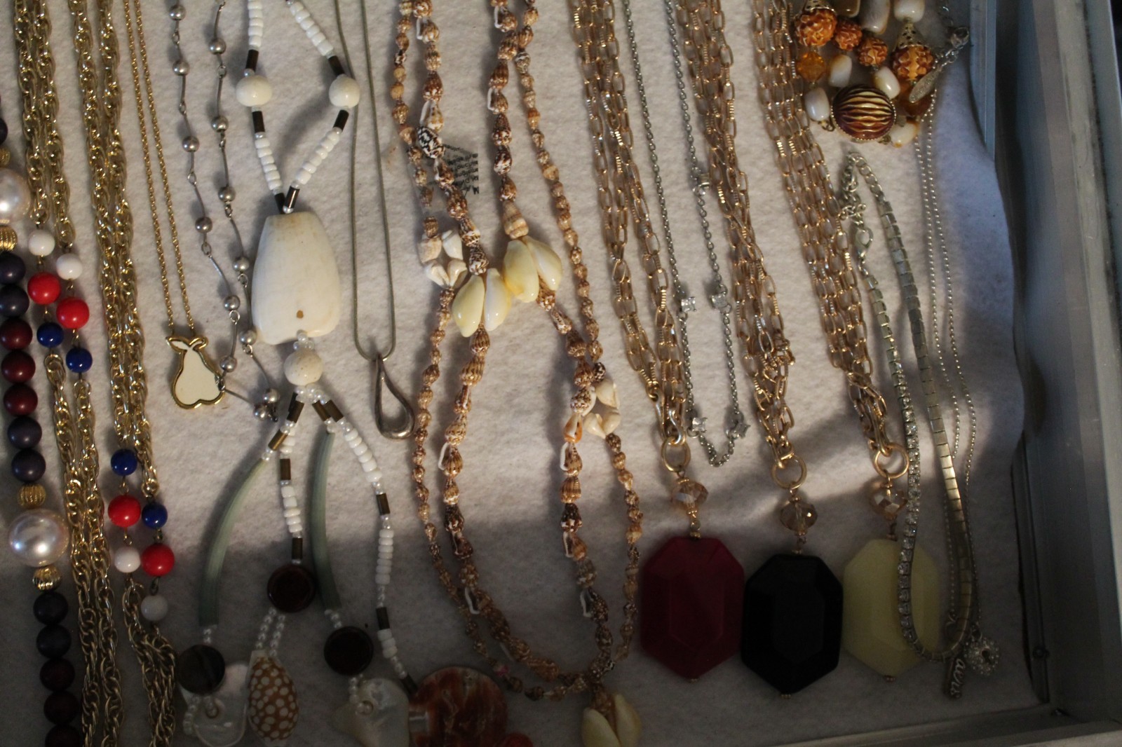 Vintage Necklace Lot Emmons Joan Rivers Morano Loft Hong Kong Japan Most Signed