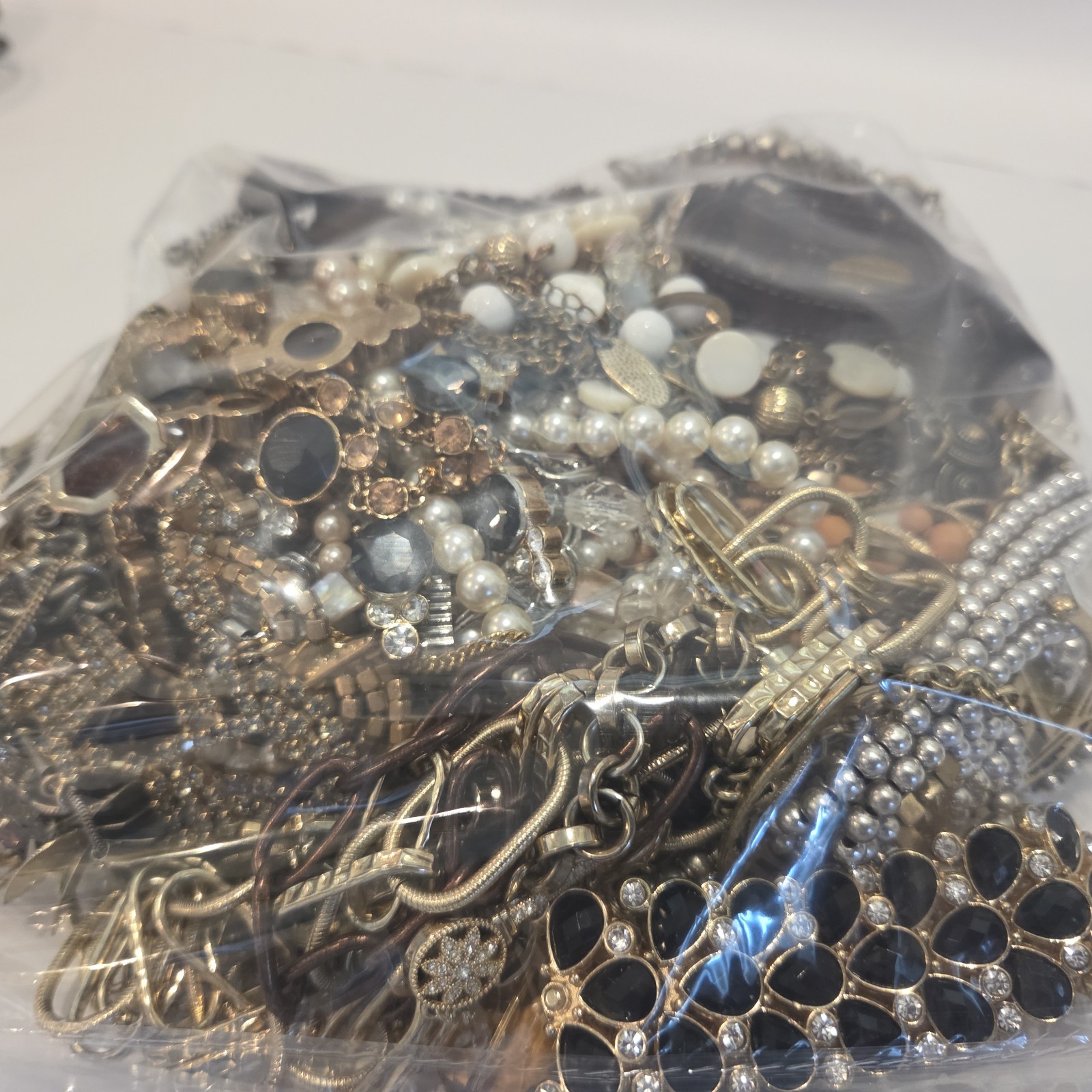 Large Lot of Signed Designer Costume Jewelry 42 Items 5.5 Lbs Cookie Lee Chico’s