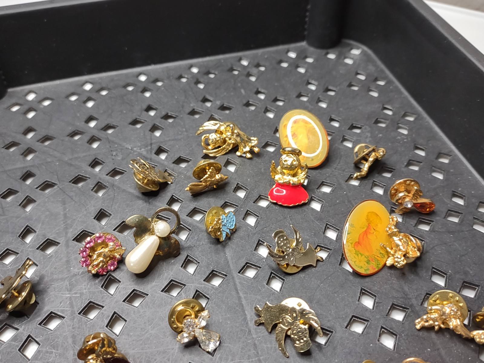 Lot Of Angel / Cherub Themed Pins Angel Pin Lot FTPAG
