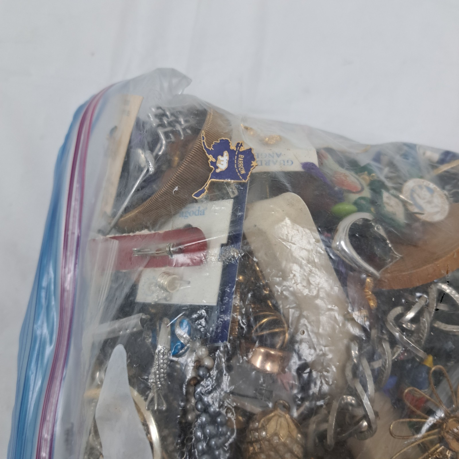 Bag Old Unsearched Jewelry Lot Vintage Estate Find Junk Drawer Large