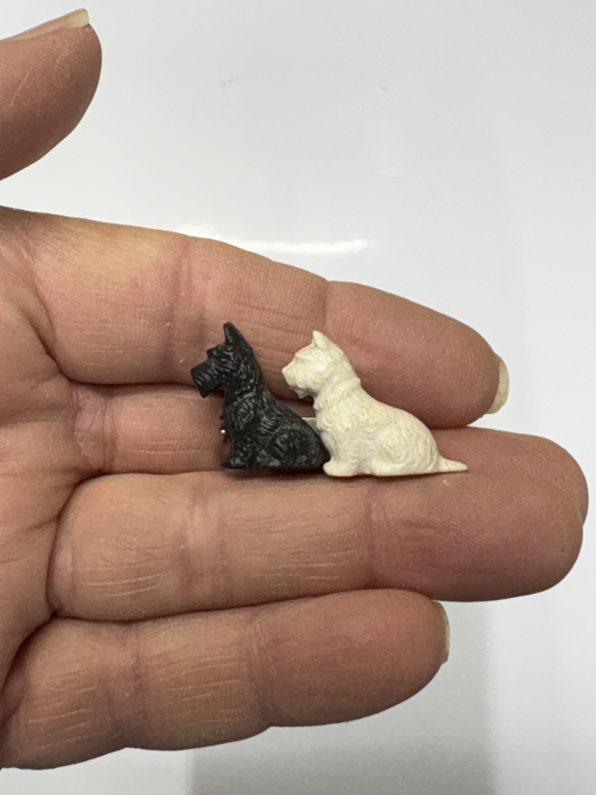Scottie Dogs Vintage Pin Marked Great Britain