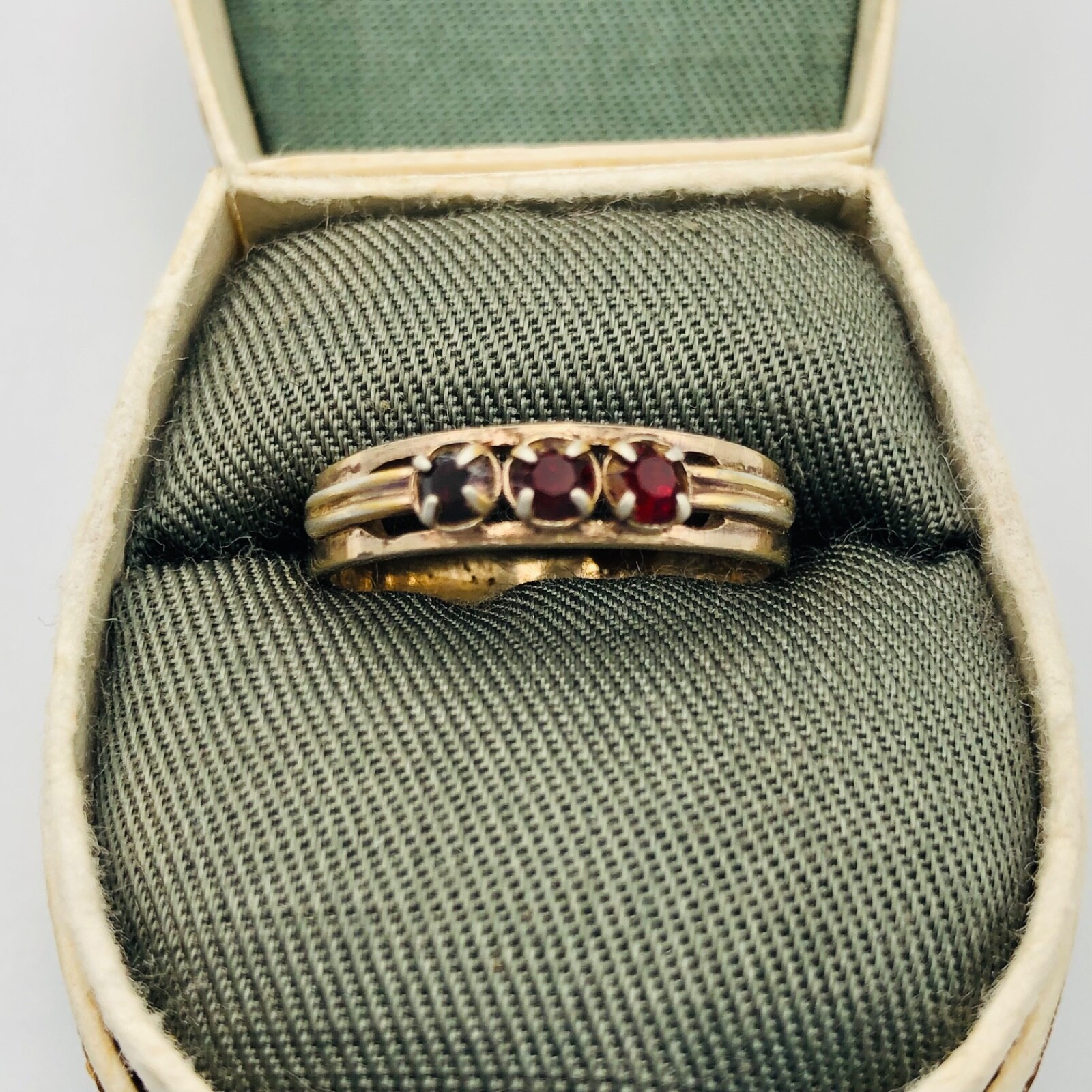 Vintage Soviet Gilding Ring Silver 875 Women’s Jewelry