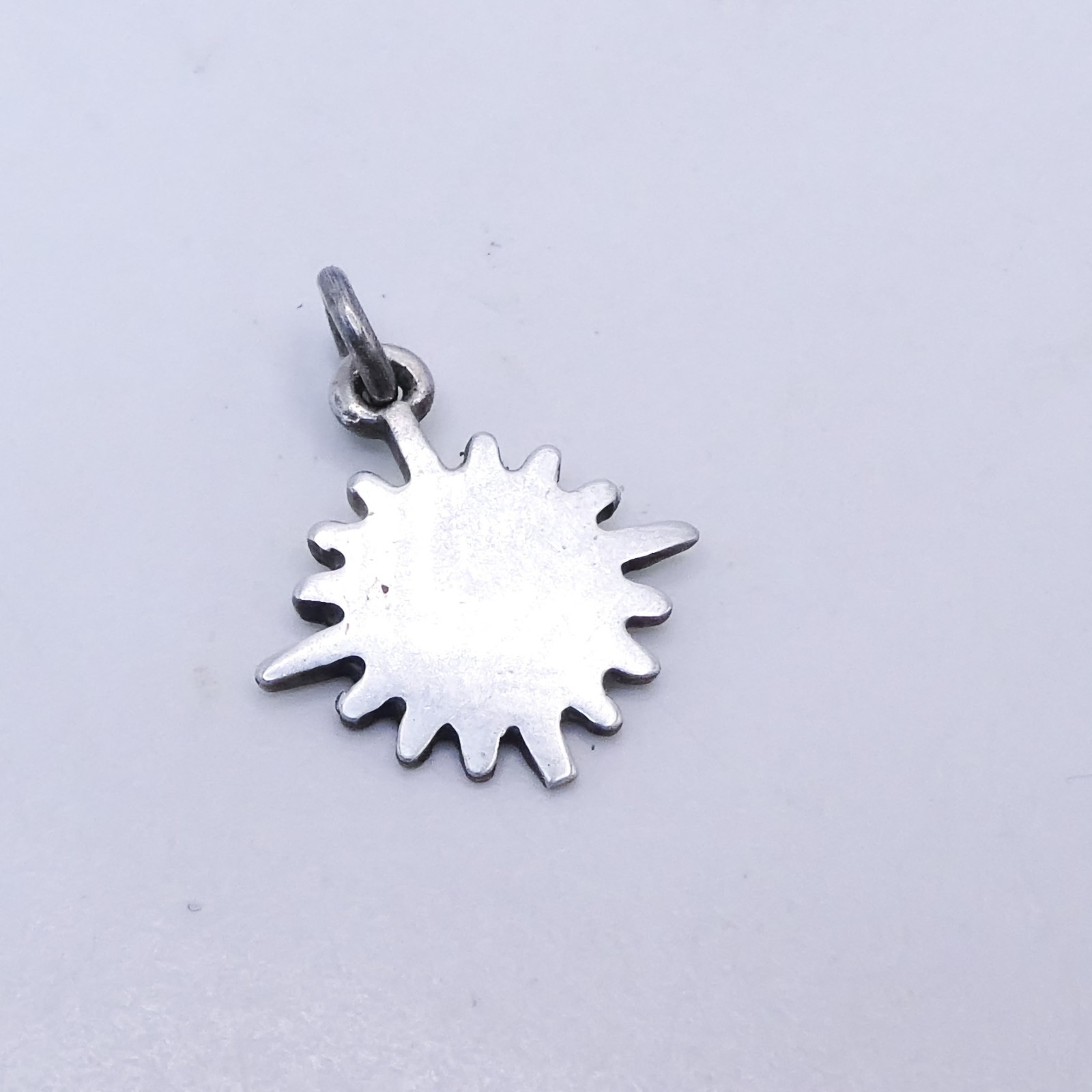 Sterling Silver 925 Blank Engravable Bracelet Charm .7″