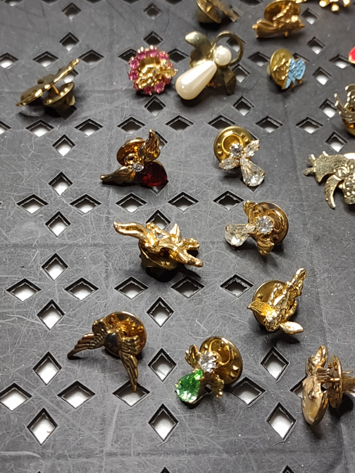 Lot Of Angel / Cherub Themed Pins Angel Pin Lot FTPAG