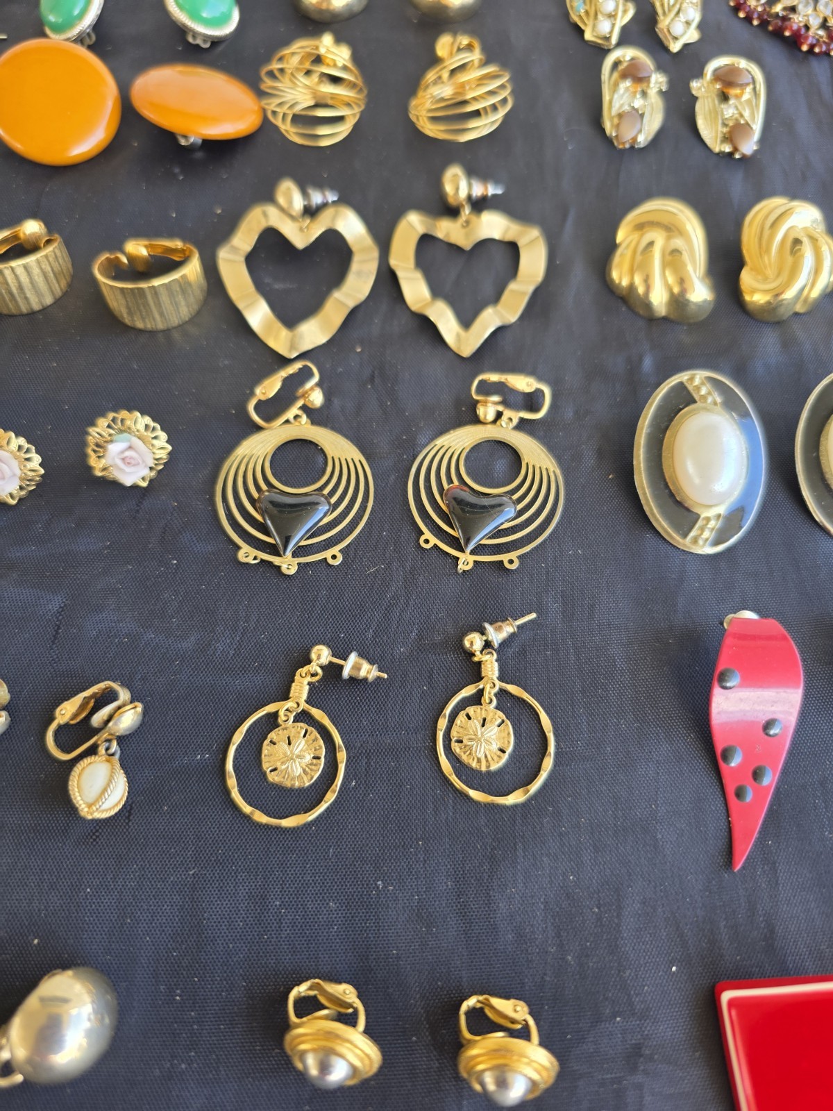 Earrings Lot 60 Pairs All Wearable Vintage Modern Jewelry Lot