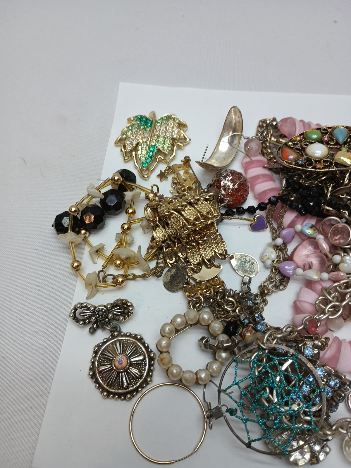 1 Lb REDESIGN/CRAFT FASHION/COSTUME JEWELRY LOT