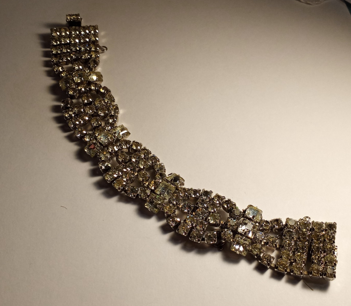 Vintage Kramer, NY Rhinestone Bracelet