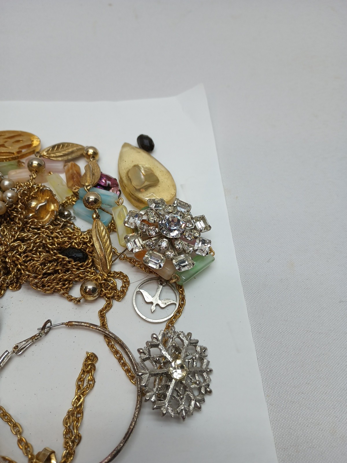 1 Lb REDESIGN/CRAFT FASHION/COSTUME JEWELRY LOT