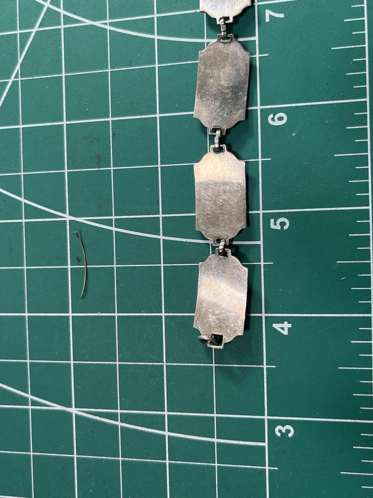 WWII USAAF Homefront Sweetheart Sterlng Bracelet Air Corps