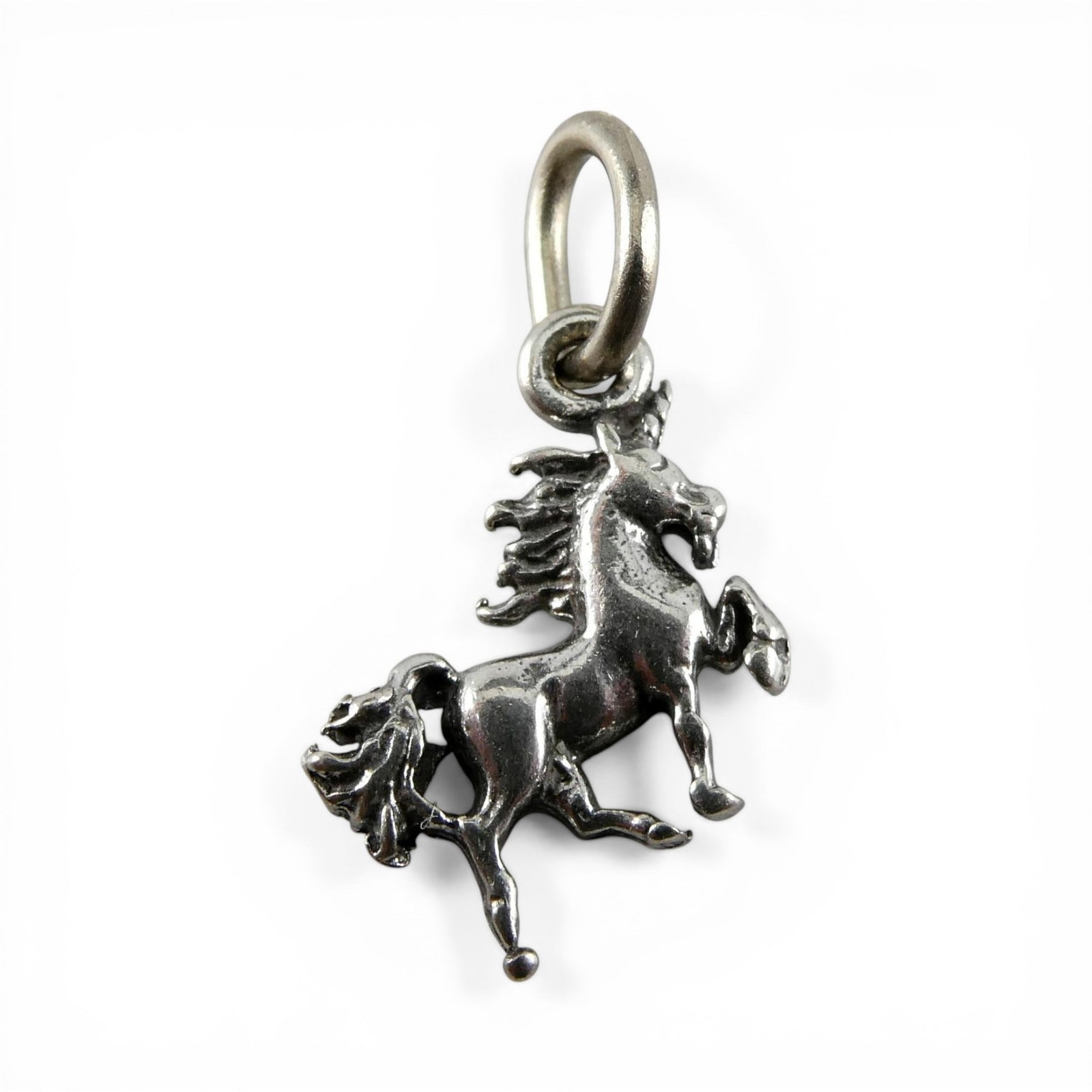 TINY Sterling Silver Unicorn Charm SMALL Miniature FINDING Bracelet CRAFT