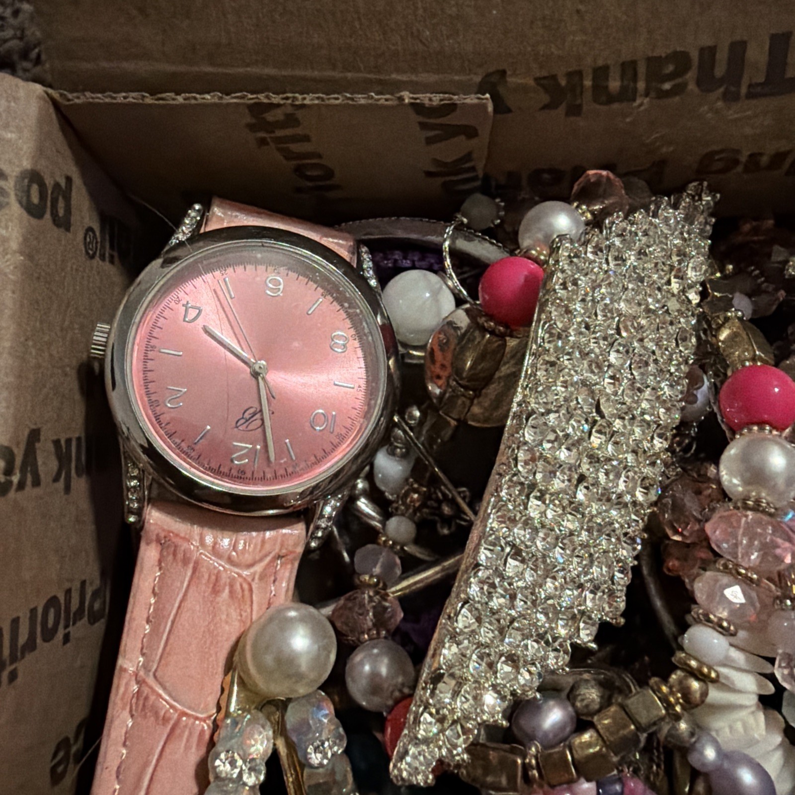 Vintage to Now Jewelry Lot, All Wearable Untested. No Broken. Box A8