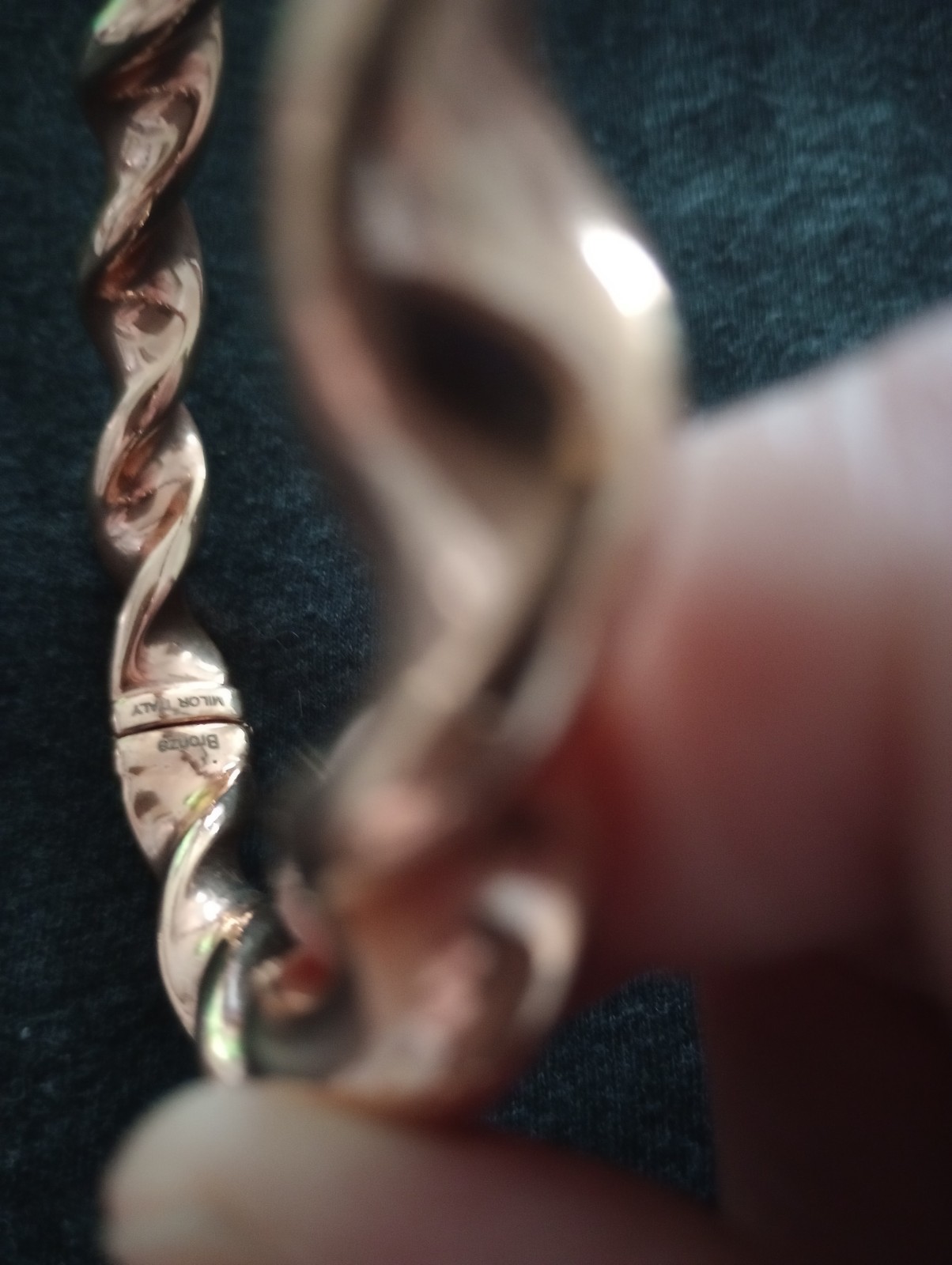 milor italy bronze bracelet