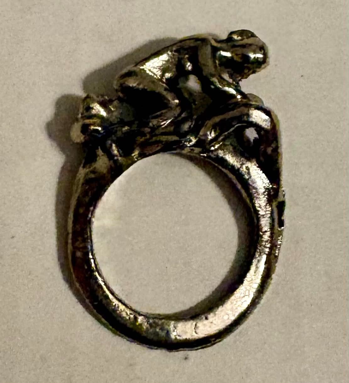 Vintage 70s Sex Ring “69” Mens Womens Size 9.25 Gag Gift Naughty Unisex