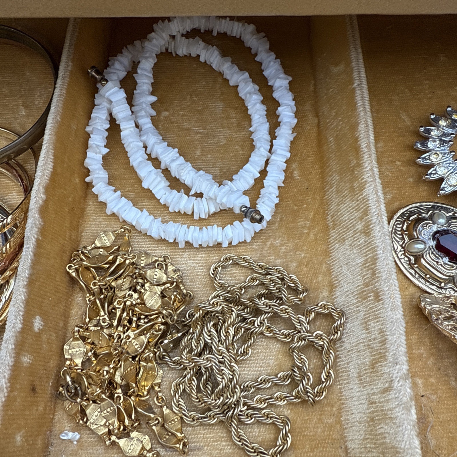 Massive Lady Buxton Filled With Vintage Jewelry READ