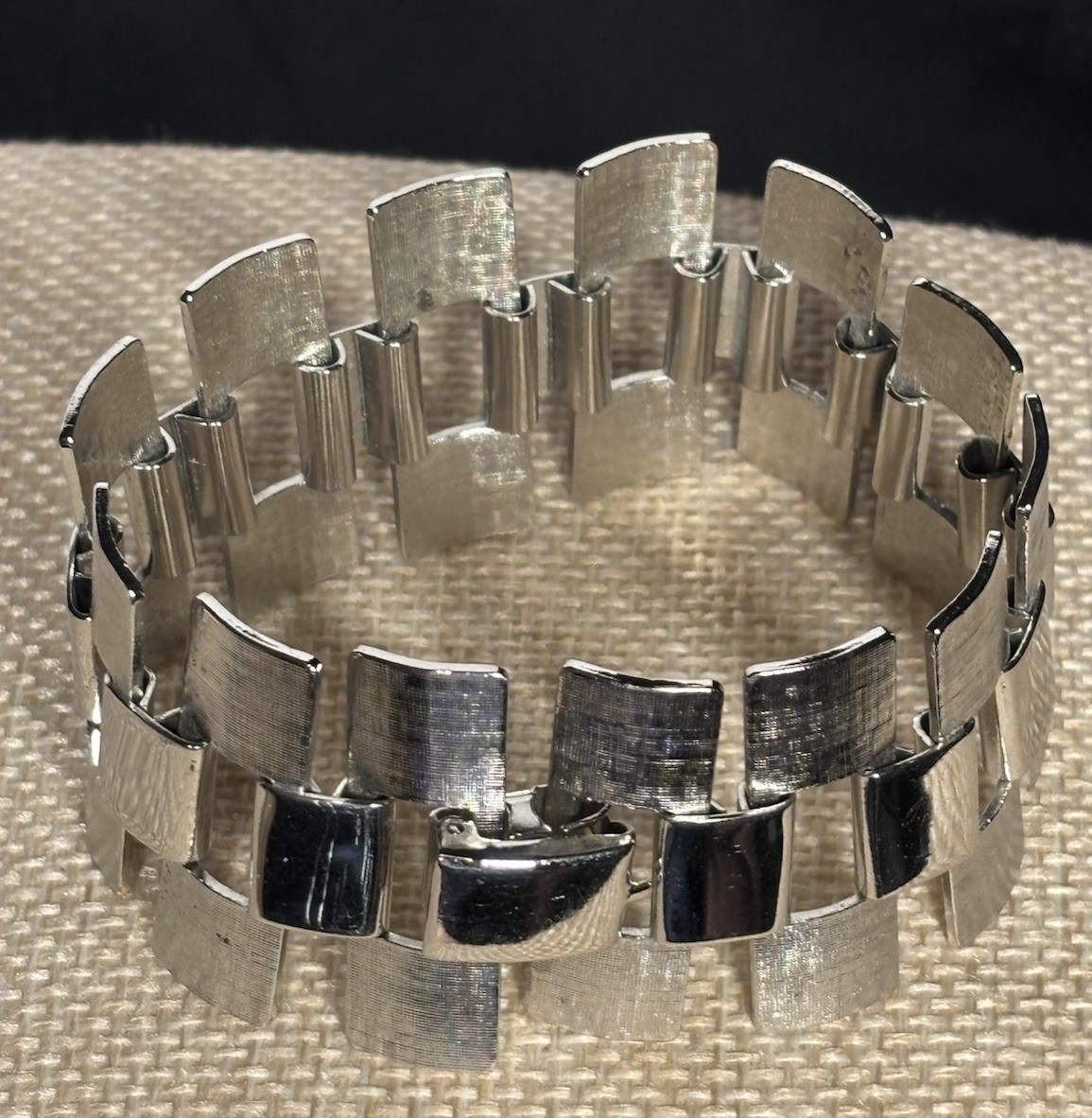 Sarah Coventry Bracelet Four Seasons Multi Row Chain Link Bracelet