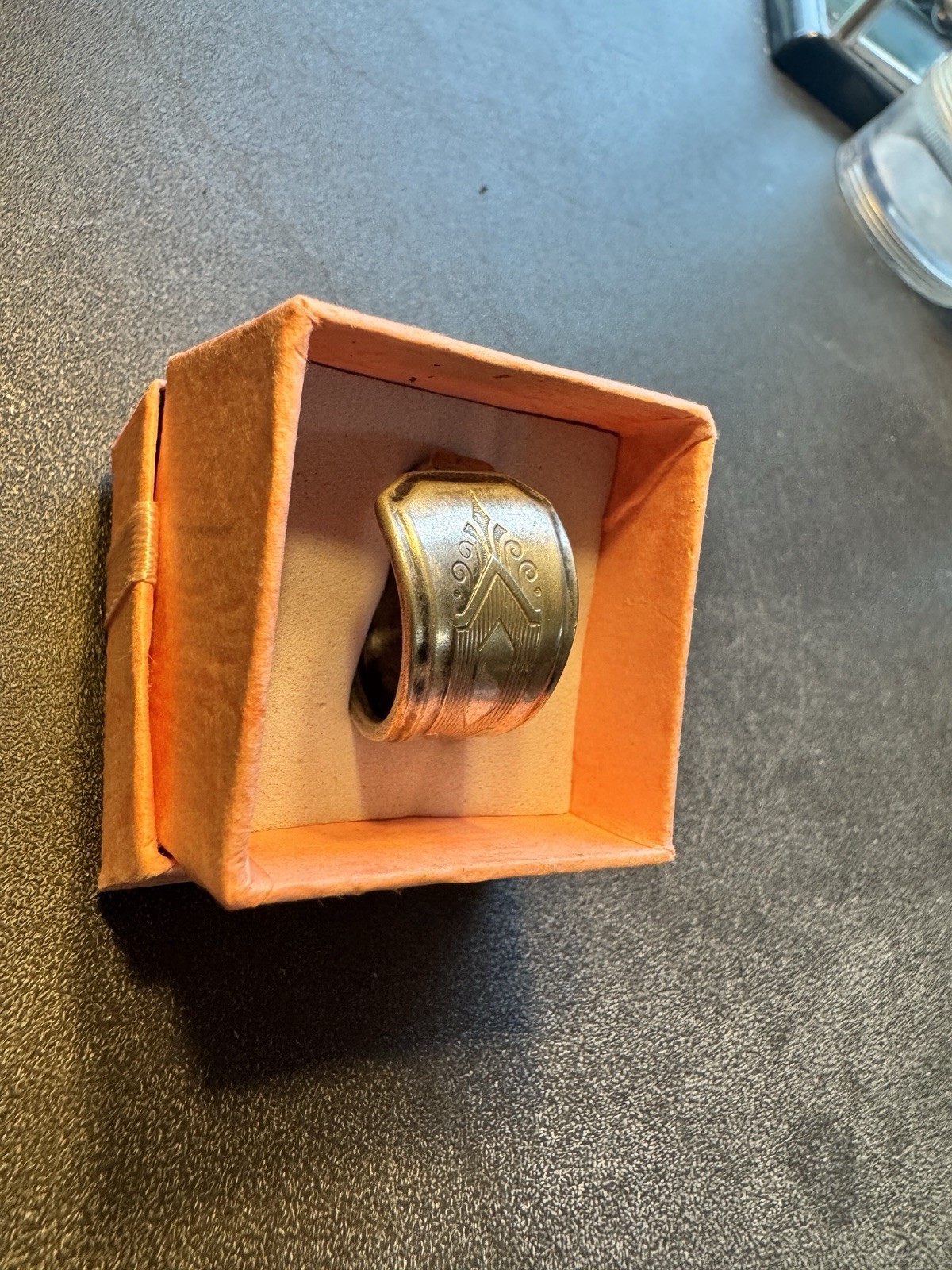 Vintage Open Spoon Ring Size 7.5 Beautiful Craftsmanship Great For Any Occasion